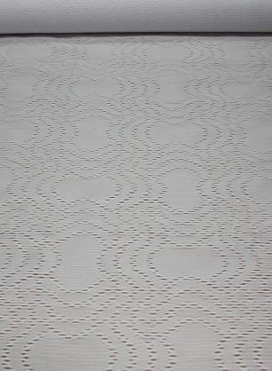 Органза деворе (о) белая ш-150см - в интернет-магазине тканей Тессутидея арт. 03-3415