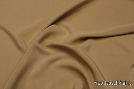 Крепдешин (о) мокрый песок - итальянские ткани Тессутидея арт. 10-3317