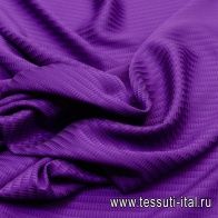 Шелк жаккард (о) фиолетовый - итальянские ткани Тессутидея арт. 02-8516