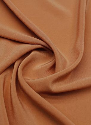 Крепдешин (о) лососевый - в интернет-магазине тканей Тессутидея арт. 10-4149