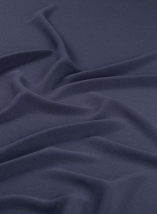 Плательная стрейч (о) темно-синяя - в интернет-магазине тканей Тессутидея арт. 03-6746