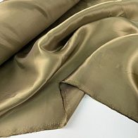 Подкладочная вискоза (о) хаки - итальянские ткани Тессутидея арт. 08-1671