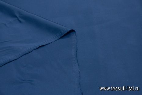 Подкладочная стрейч (о) синяя - итальянские ткани Тессутидея арт. 07-1307