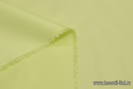 Хлопок костюмный стрейч (о) желтый - итальянские ткани Тессутидея арт. 01-6606