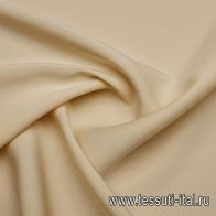 Плательная вискоза стрейч (о) топленое молоко - итальянские ткани Тессутидея арт. 04-1701