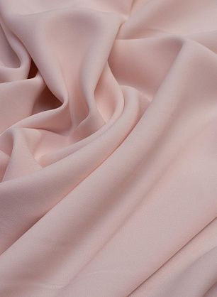 Плательная кади стрейч (о) светло-розовая  - в интернет-магазине тканей Тессутидея арт. 04-1242