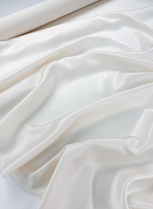 Шелк атлас (о) айвори 16 мом - в интернет-магазине тканей Тессутидея арт. 10-5103