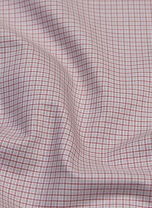 Сорочечная (н) красно-бело-коричневая клетка - в интернет-магазине тканей Тессутидея арт. 01-6315