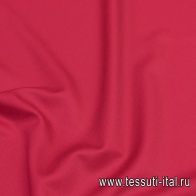 Костюмная стрейч (о) темно-красная - итальянские ткани Тессутидея арт. 05-4173