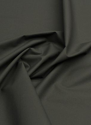 Хлопок для тренча дабл с водоотталкивающим покрытием (о) черный/бежевый - в интернет-магазине тканей Тессутидея арт. 01-7284