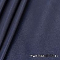 Трикотаж пике с водоотталкивающим покрытием (о) синий - итальянские ткани Тессутидея арт. 13-1409