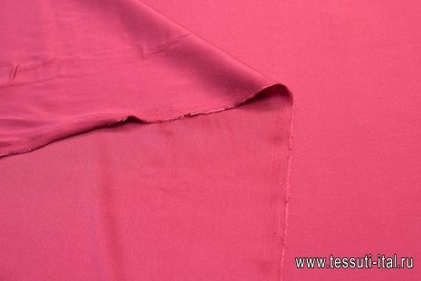 Шелк стрейч твил (о) лиловый - итальянские ткани Тессутидея арт. 10-1268