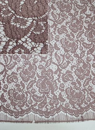 Кружево Solstiss (о) темное антико ш-90см - в интернет-магазине тканей Тессутидея арт. 03-2342