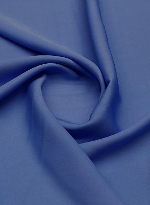 Шелк+вискоза кади (о) голубой - в интернет-магазине тканей Тессутидея арт. 10-4184