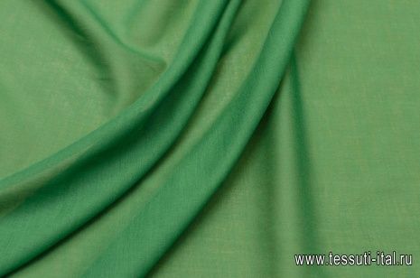 Батист (о) зеленый - итальянские ткани Тессутидея арт. 01-5018
