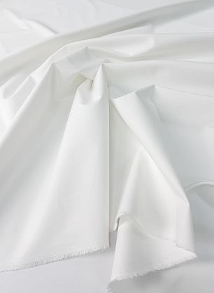 Хлопок костюмный (о) белый - в интернет-магазине тканей Тессутидея арт. 01-7684