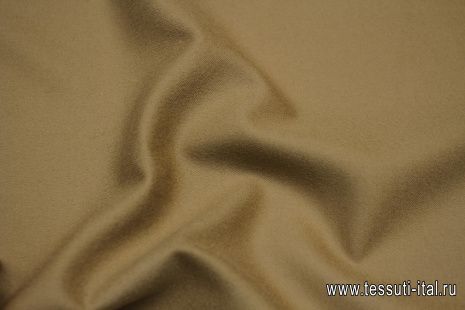 Костюмная двухслойная (о) кэмел - итальянские ткани Тессутидея арт. 05-4439
