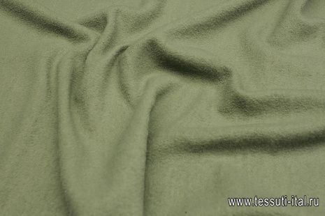 Трикотаж лоден (о) мятный - итальянские ткани Тессутидея арт. 15-1082