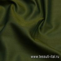 Хлопок хамелеон стрейч (о) желто-зеленая елочка - итальянские ткани Тессутидея арт. 01-6138