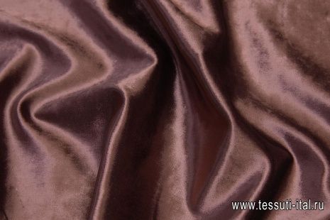 Бархат продублированный (о) темное антико в стиле Cerruti - итальянские ткани Тессутидея арт. 01-6467