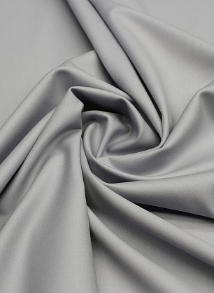 Костюмная стрейч дабл фэйс (о) светло-серо-голубая - в интернет-магазине тканей Тессутидея арт. 05-4368