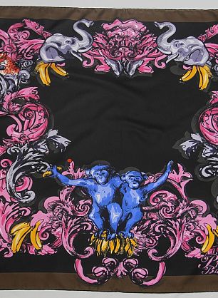 Шелк купон-платок 90*90см  - в интернет-магазине тканей Тессутидея арт. F-6238