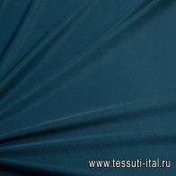 Трикотаж хлопок дабл (о) бирюзовый - итальянские ткани Тессутидея арт. 12-0977