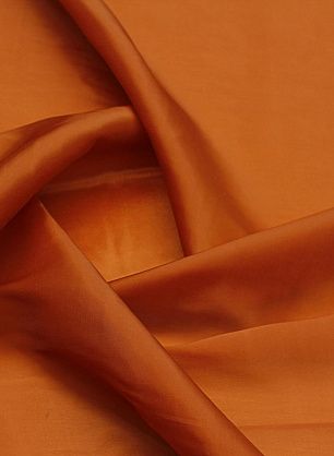 Подкладочная купра стрейч (о) оранжевая - в интернет-магазине тканей Тессутидея арт. 08-1484