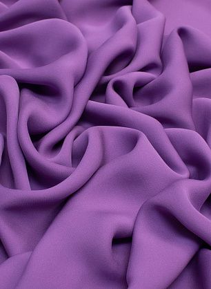 Крепжоржет (о) сиреневый - в интернет-магазине тканей Тессутидея арт. 02-9041