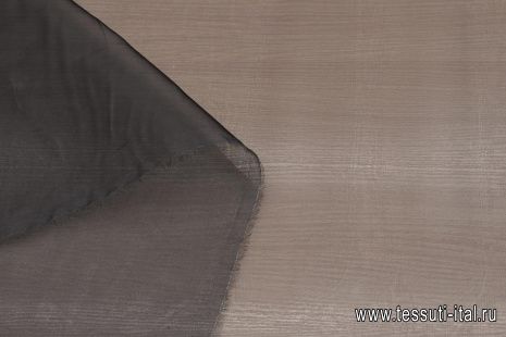 Органза (о) черная - итальянские ткани Тессутидея арт. 10-2841
