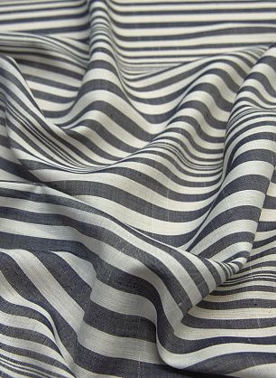 Плательная (н) сине-белая полоска - в интернет-магазине тканей Тессутидея арт. 04-1292