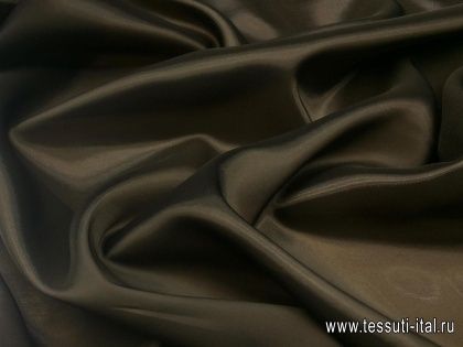 Подкладочная (о) темно-коричневая - итальянские ткани Тессутидея арт. 08-0860