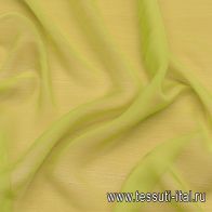Шифон (о) лимонный - итальянские ткани Тессутидея арт. 10-2866
