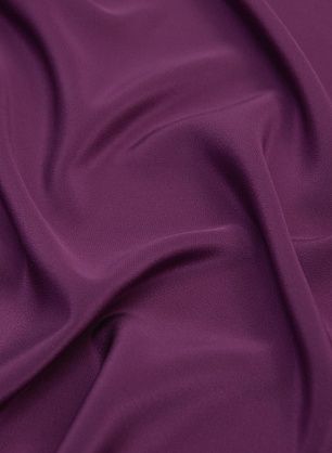 Крепдешин (о) сливовый - в интернет-магазине тканей Тессутидея арт. 10-1571