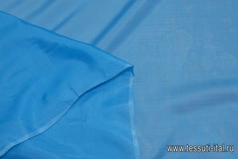Маркизет (о) голубой - итальянские ткани Тессутидея арт. 10-2208