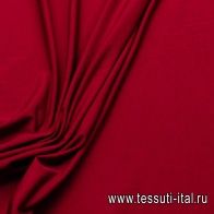 Трикотаж хлопок (о) бордовый - итальянские ткани Тессутидея арт. 12-0883