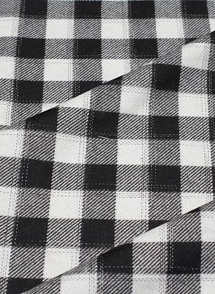 Костюмная (н) черно-белая клетка - в интернет-магазине тканей Тессутидея арт. 05-4645