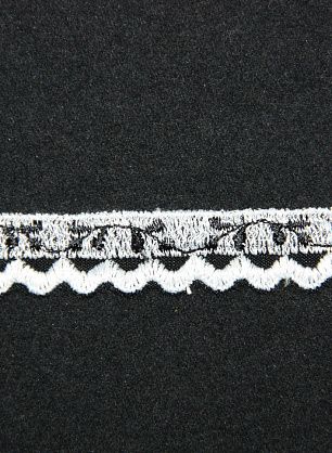 Тесьма кружевная с серебром в ассортименте ш-1,5см - в интернет-магазине тканей Тессутидея арт. 03-0076