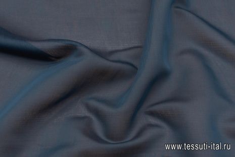 Маркизет (о) сине-серый - итальянские ткани Тессутидея арт. 10-3038