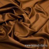 Подкладочная (о) оранжево-коричневая - итальянские ткани Тессутидея арт. 08-0966