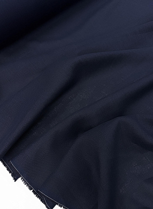 Лен (о) темно-синий - в интернет-магазине тканей Тессутидея арт. 16-1054