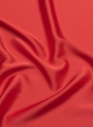 Плательная дабл (300 г/м) (о) красная - в интернет-магазине тканей Тессутидея арт. 03-6798