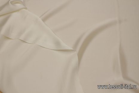 Шелк атлас (о) белый - итальянские ткани Тессутидея арт. 10-3251