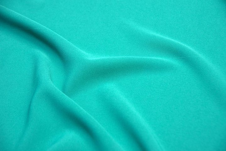 Плательная стрейч дабл (о) изумрудная - итальянские ткани Тессутидея арт. 03-6452