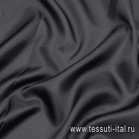 Подкладочная диагональ (о) черная - итальянские ткани Тессутидея арт. 08-1290