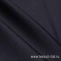 Пальтовая кашемир дабл двухслойная 460 г/м (о) темно-синяя - итальянские ткани Тессутидея арт. 09-2158