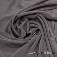 Плательная стрейч (о) серо-фиолетовая ш-150см - итальянские ткани Тессутидея арт. 03-3665