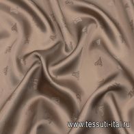 Подкладочная (о) светло-коричневая - итальянские ткани Тессутидея арт. 08-1275