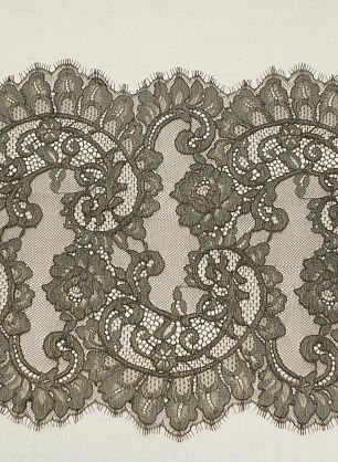 Кружево серое ш-28см - в интернет-магазине тканей Тессутидея арт. 03-7368