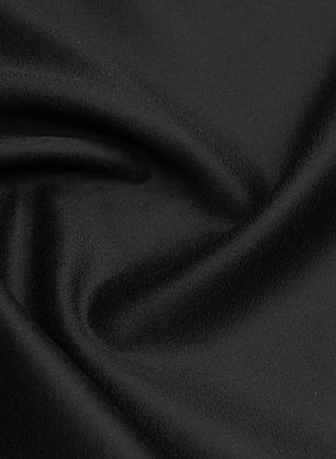 Пальтовая сукно двухслойная (о) черная - в интернет-магазине тканей Тессутидея арт. 09-2074